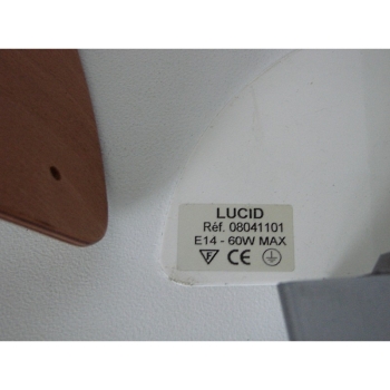 Kinkiety Modern z giętą sklejką – detal lampy